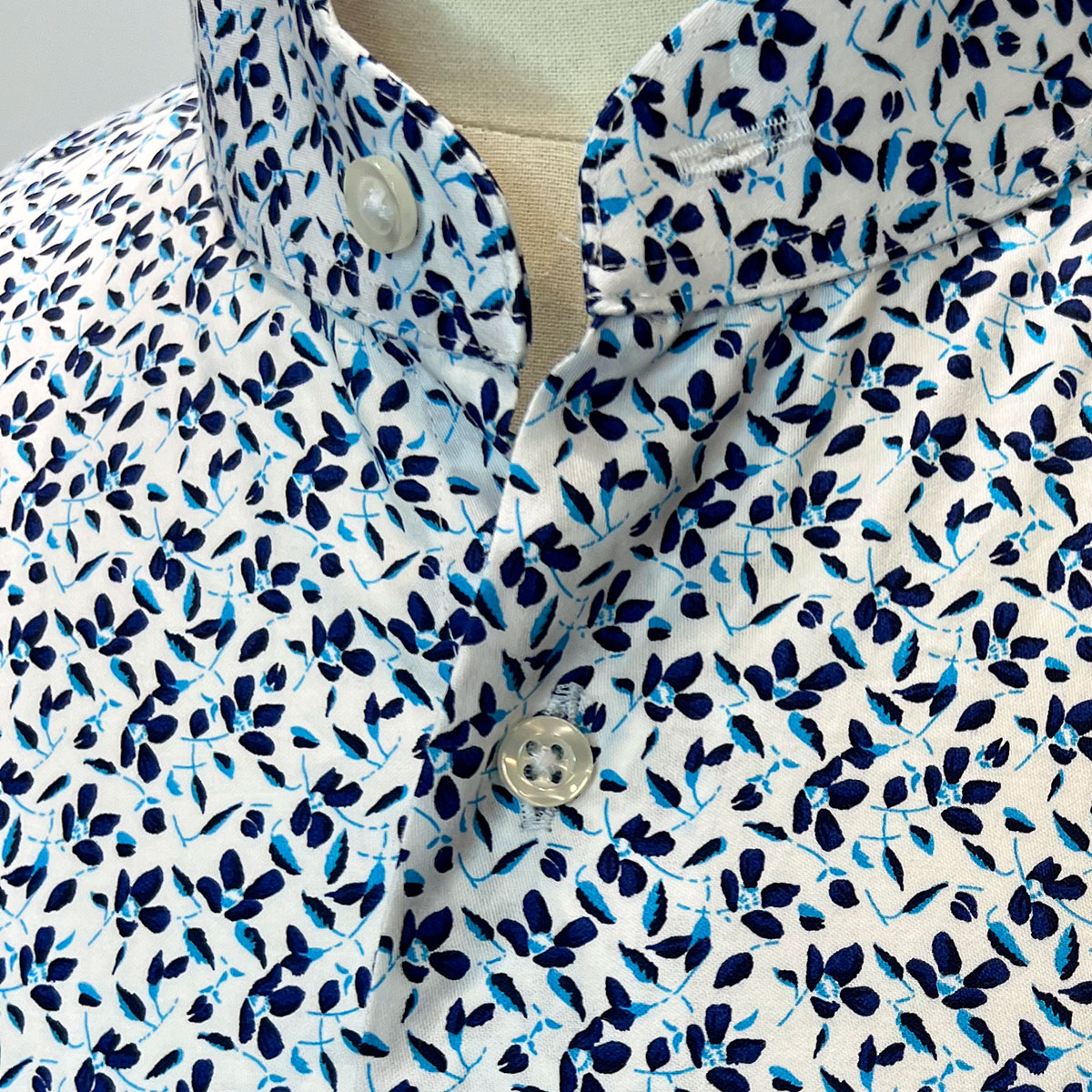 chemise-imprimee-feuille-bleue 1