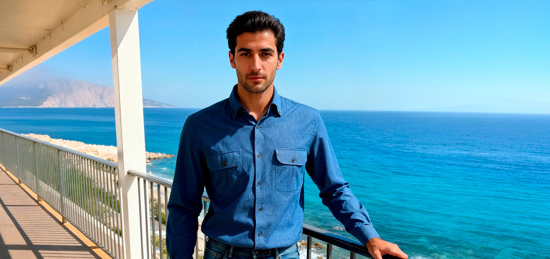 Chemise sur mesure jean
