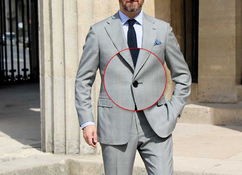 Costume sur mesure de qualité