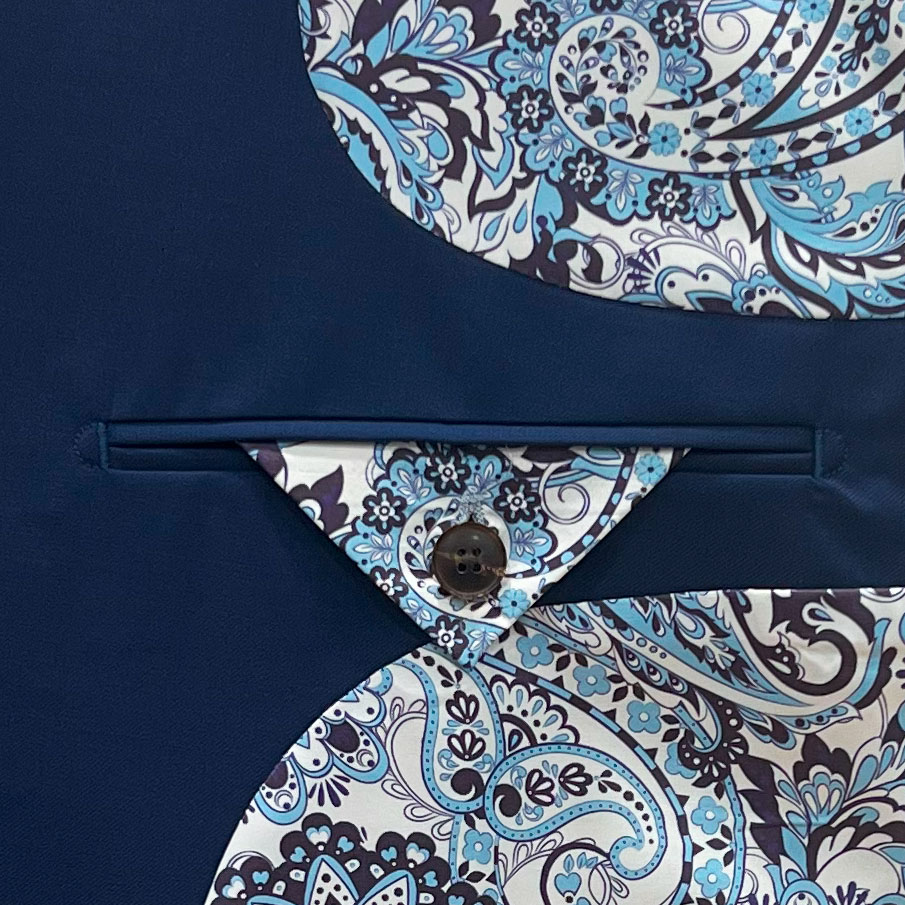 costume-bleu-royal-3-pieces 2