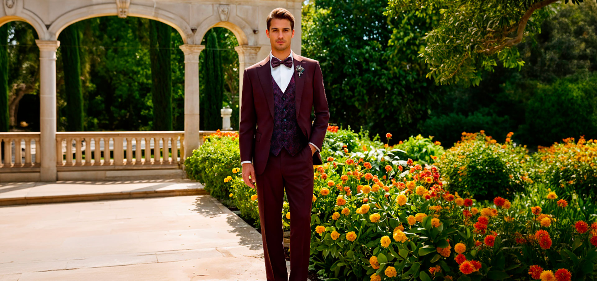 Costume sur mesure bordeaux