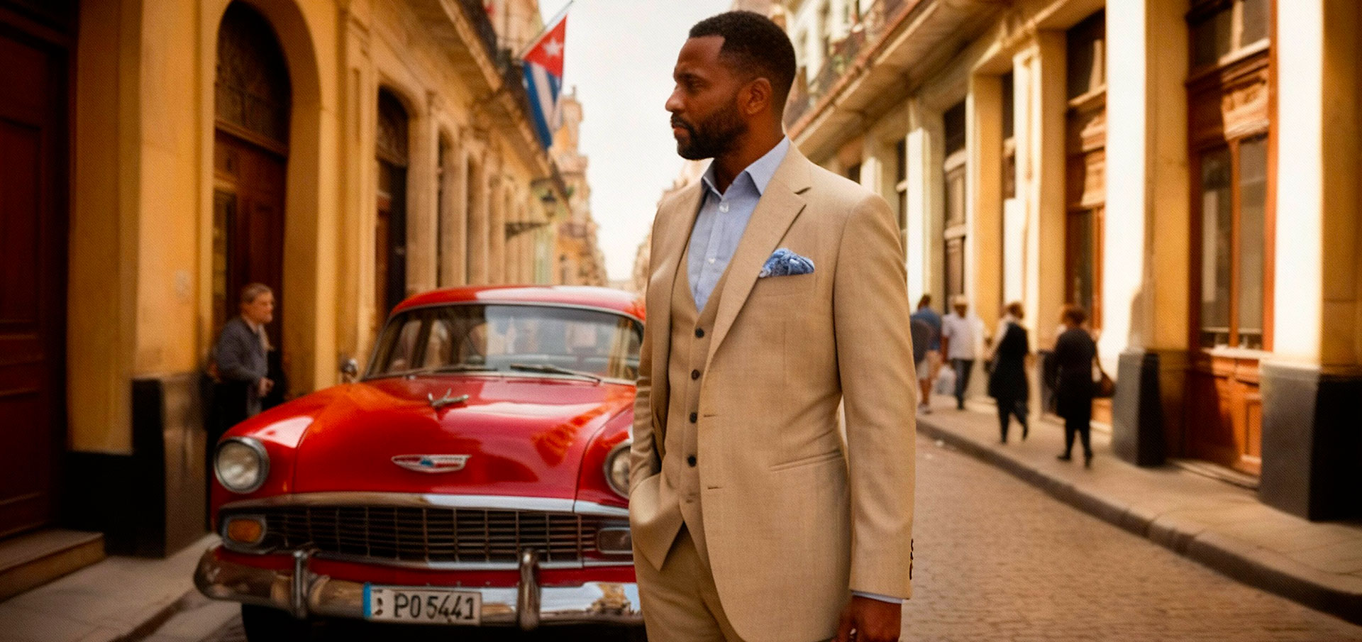 Costume fresco tabac