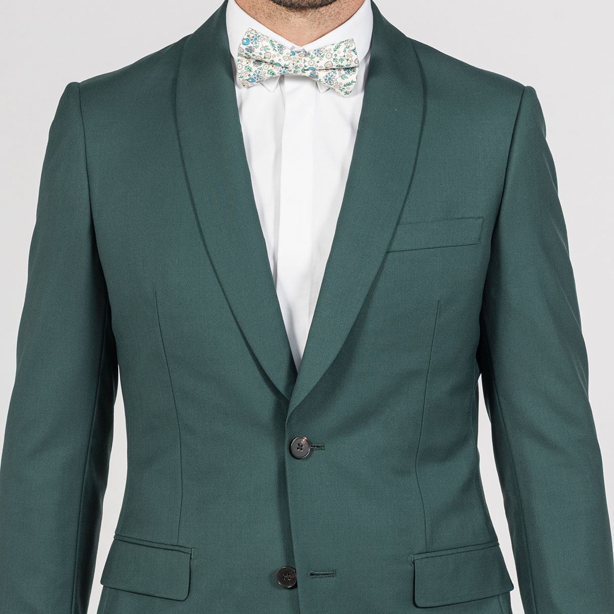 costume-mariage-vert-bouteille 1