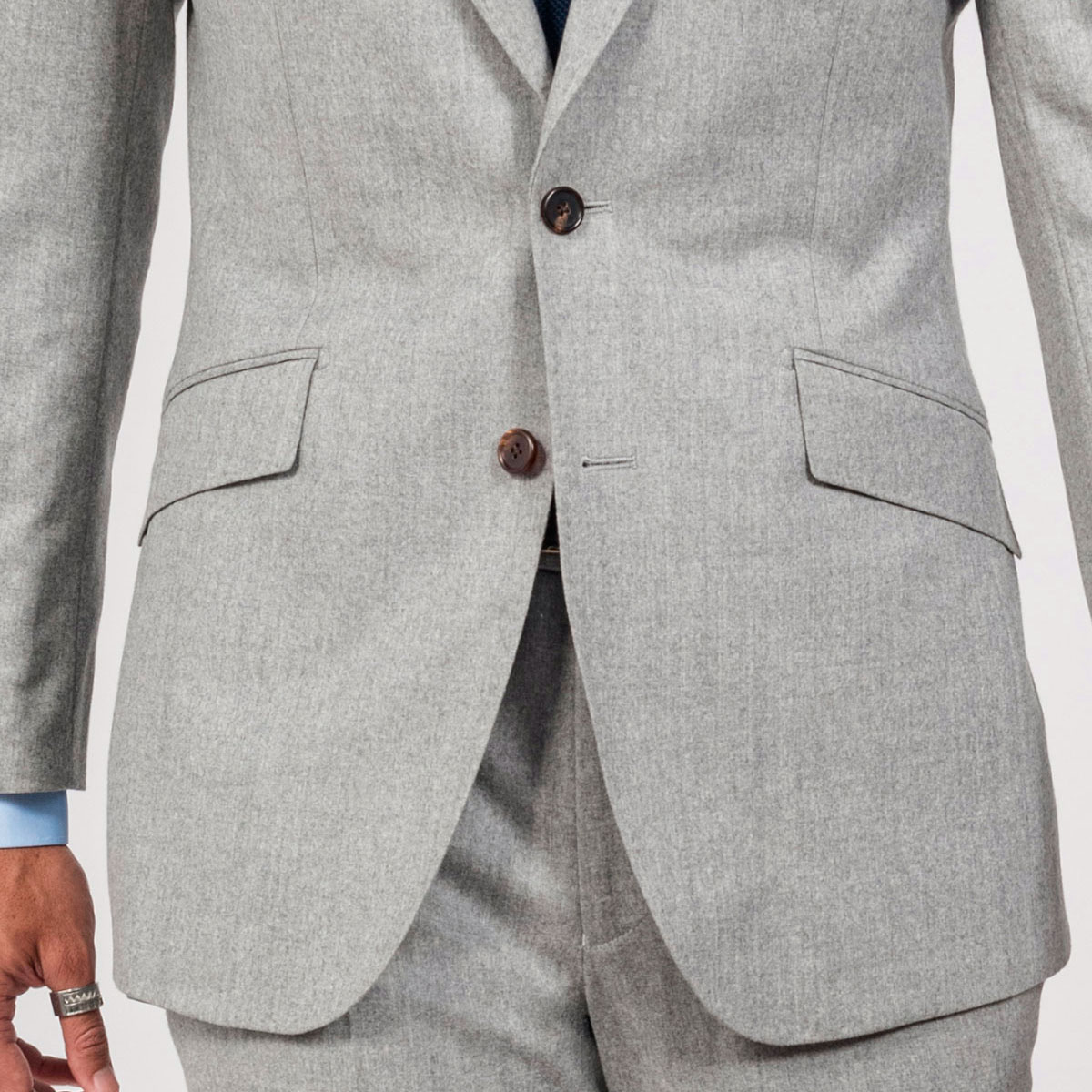 costume-sur-mesure-flanelle-grise 2