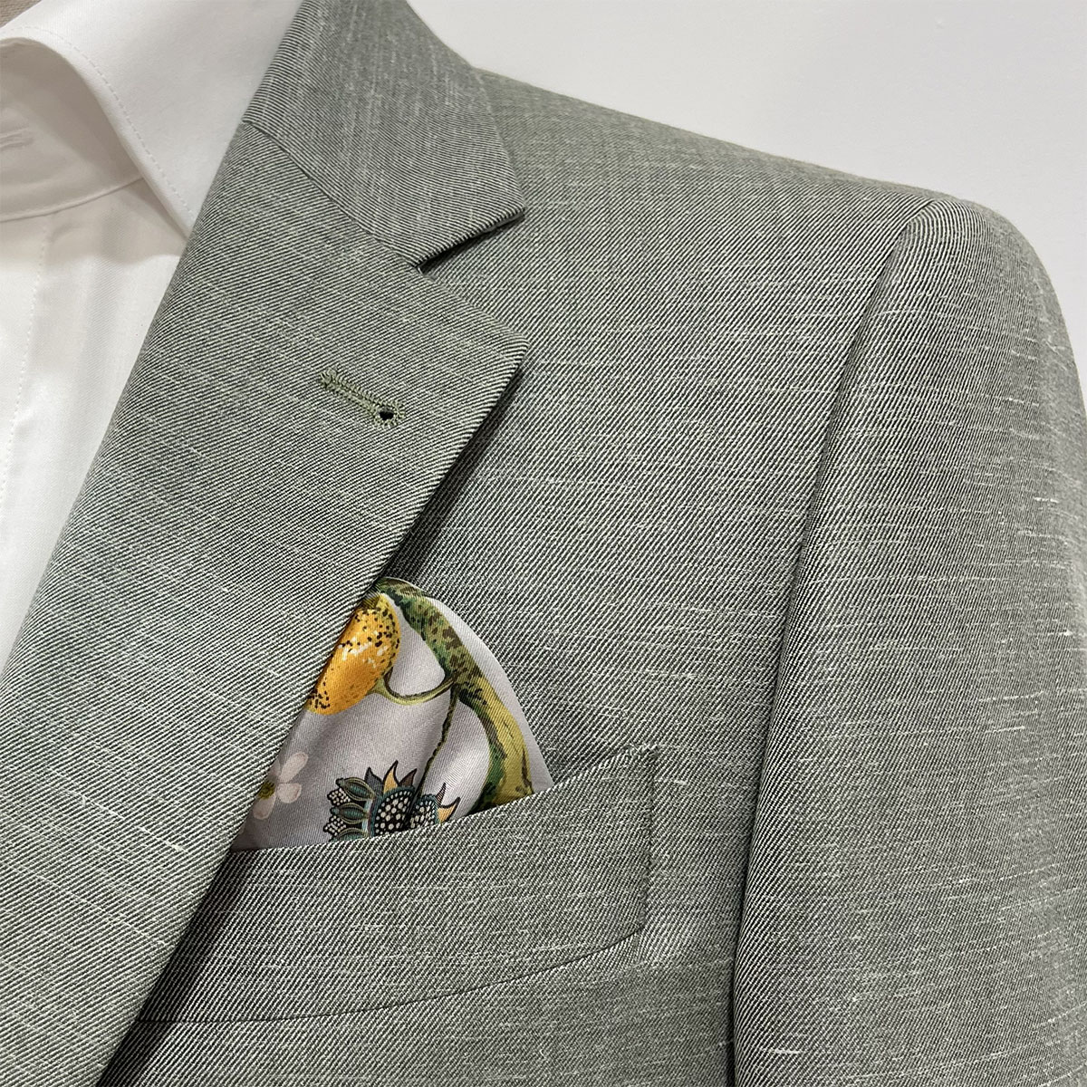 costume-vert-lin-soie 2