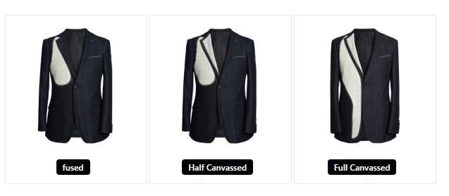 costumes entoilés complet