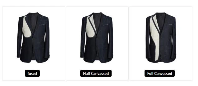 costumes entoilés complet