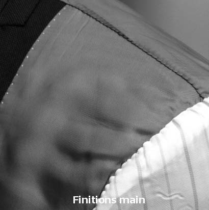 finition main ligne d'epaule