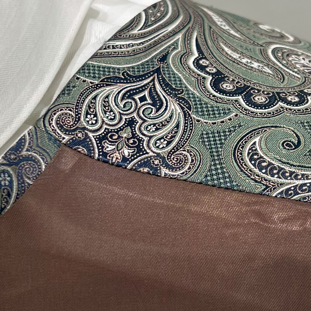 gilet-double-face-jacquard-vert 3