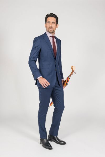 Costume bleu super 150