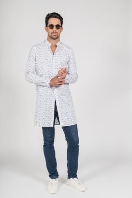 Tunique imprimée fleurs